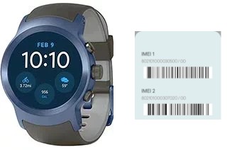 Come vedere il codice IMEI su Watch Sport