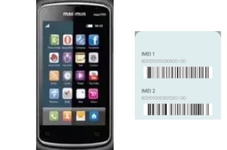 Come vedere il codice IMEI su MAX 990