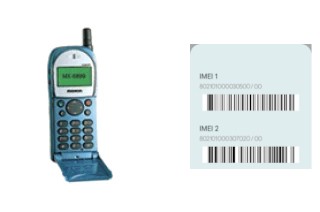 Come vedere il codice IMEI su MX-6899