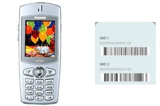 Come vedere il codice IMEI su MX-7830