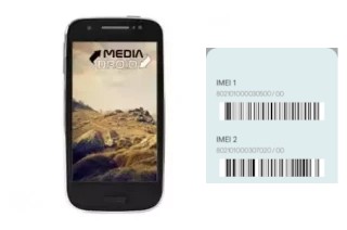 Come vedere il codice IMEI su MediaDroid Imperius Mini MT7015