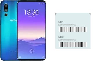 Come vedere il codice IMEI su Meizu 16s