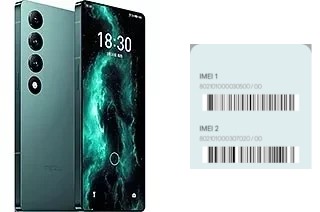 Come vedere il codice IMEI su 20 Infinity