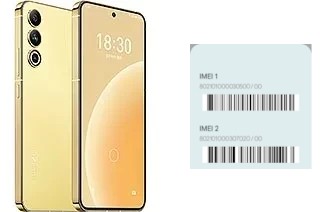 Come vedere il codice IMEI su Meizu 20