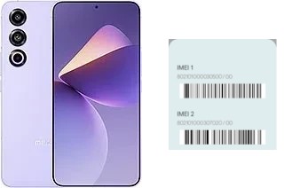 Come vedere il codice IMEI su Meizu 21