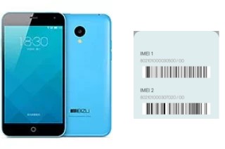 Come vedere il codice IMEI su Meizu M1