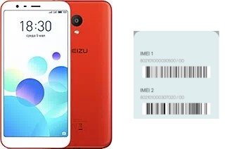 Come vedere il codice IMEI su Meizu M8c