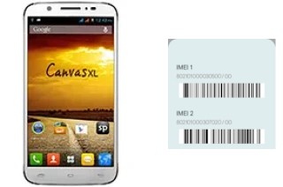 Come vedere il codice IMEI su A119 Canvas XL