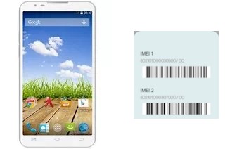 Come vedere il codice IMEI su A109 Canvas XL2