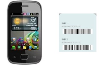 Come vedere il codice IMEI su Micromax A25