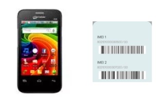 Come vedere il codice IMEI su Micromax A56