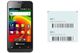 Come vedere il codice IMEI su Micromax A73