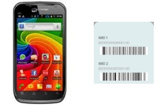 Come vedere il codice IMEI su Micromax A84