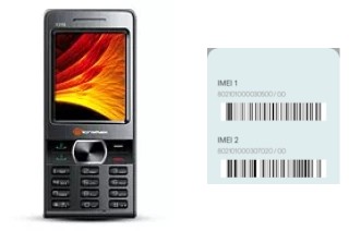 Come vedere il codice IMEI su X310