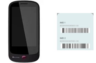 Come vedere il codice IMEI su X550 Qube