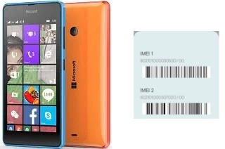 Come vedere il codice IMEI su Lumia 540 Dual SIM