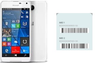 Come vedere il codice IMEI su Lumia 650