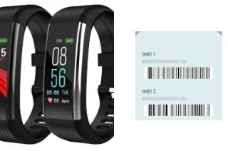 Come vedere il codice IMEI su FitBand 1