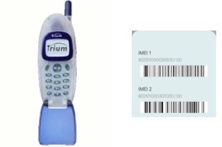 Come vedere il codice IMEI su Trium fx