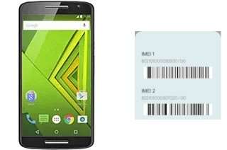 Come vedere il codice IMEI su Moto X Play