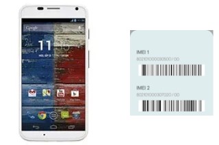 Come vedere il codice IMEI su Moto X