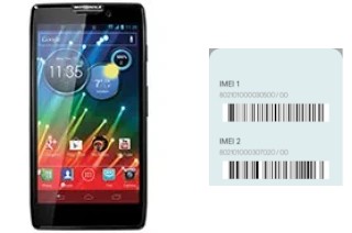 Come vedere il codice IMEI su RAZR HD XT925