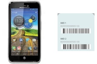 Come vedere il codice IMEI su ATRIX HD MB886