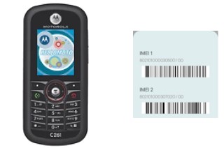 Come vedere il codice IMEI su C261