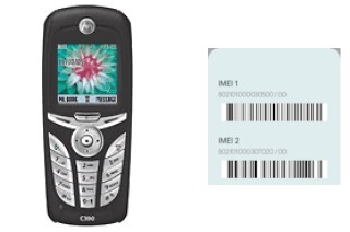 Come vedere il codice IMEI su C390