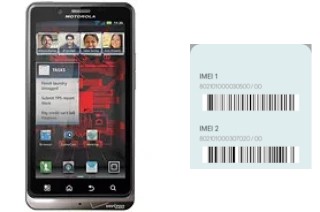 Come vedere il codice IMEI su DROID BIONIC XT875