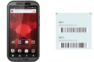 Come vedere il codice IMEI su DROID BIONIC XT865