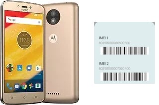 Come vedere il codice IMEI su Moto C Plus