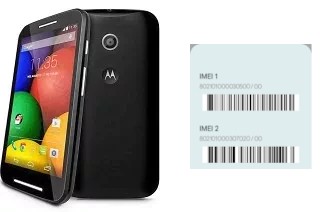 Come vedere il codice IMEI su Moto E Dual SIM