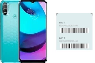 Come vedere il codice IMEI su Moto E20