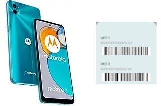 Come vedere il codice IMEI su Moto E22s