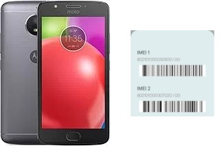 Come vedere il codice IMEI su Moto E4