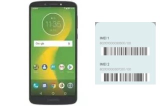 Come vedere il codice IMEI su Moto E5 Supra