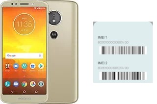 Come vedere il codice IMEI su Moto E5