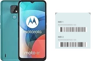 Come vedere il codice IMEI su Moto E7