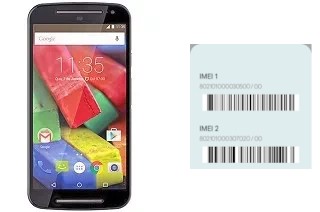 Come vedere il codice IMEI su Moto G 4G (2nd gen)