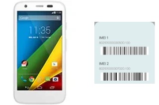 Come vedere il codice IMEI su Moto G 4G