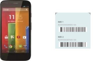 Come vedere il codice IMEI su Moto G LTE