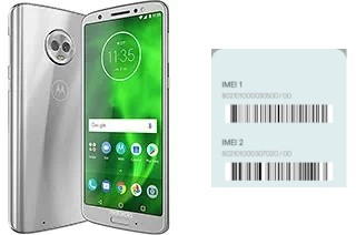 Come vedere il codice IMEI su Moto G6