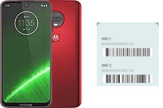 Come vedere il codice IMEI su Moto G7 Plus