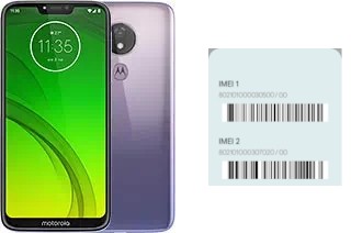 Come vedere il codice IMEI su Moto G7 Power