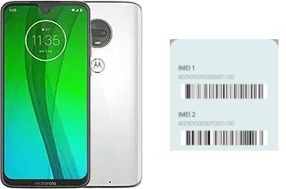 Come vedere il codice IMEI su Moto G7