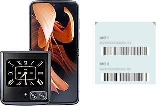 Come vedere il codice IMEI su Moto Razr 2022