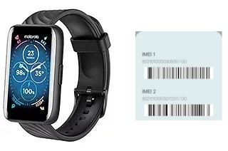 Come vedere il codice IMEI su Moto Watch 40