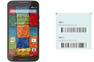 Come vedere il codice IMEI su Moto X (2nd Gen)