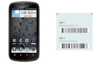 Come vedere il codice IMEI su MOTO XT882